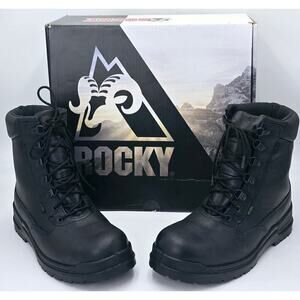 Rocky Black Military Boots Eliminator Gore-Tex Waterproof Insulated Men's 8.5W